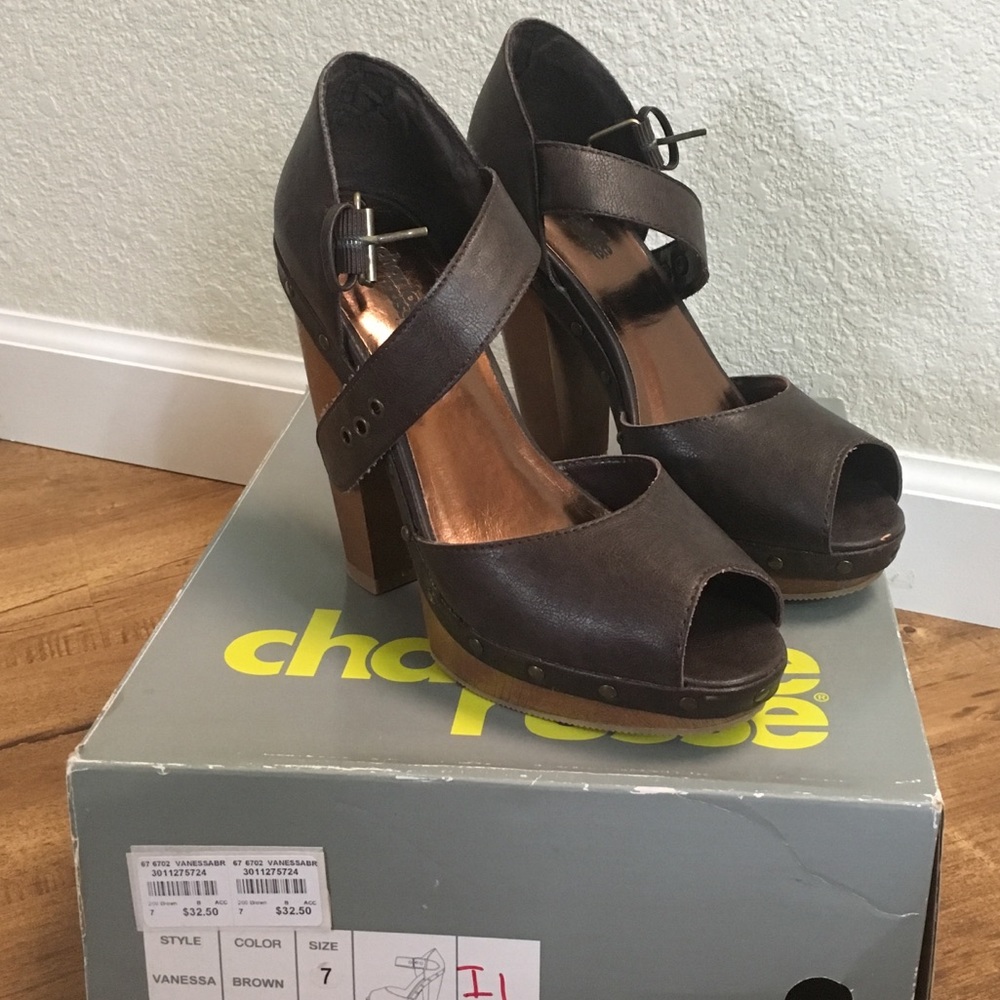NEW High Heeled Sandals Charlotte Russe